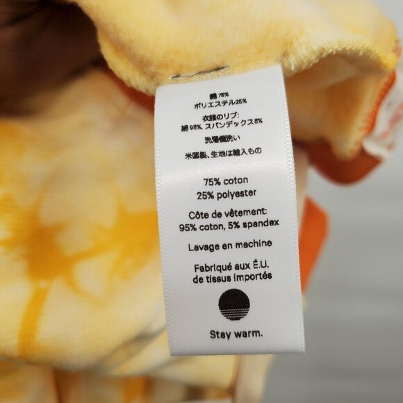 WARM FUN Penfield Aloha Gold Tie Dye Wide Leg Sweatpants Women Size XS NWT - Picture 5 of 12